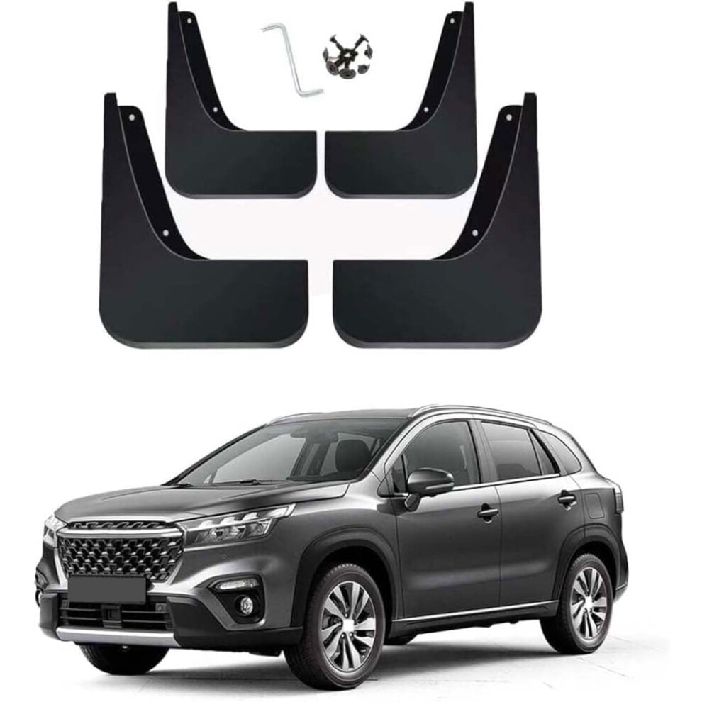 4 Pcs Car Mud Flaps For Suzuki Scross Iii Car Fender Mud Guard Splash Flaps Mudguards Full Protection Styling Accessories 9382693882998