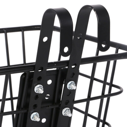 Adjustable Iron Bicycle Basket Hook – Quick Release, 280g, Multi-color 2