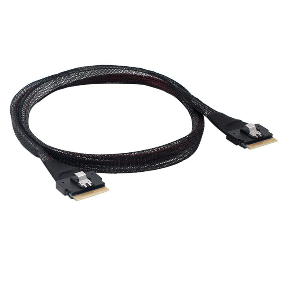 Sff8654 Slim Sas To Pcie Slimline Sas 4.0 8I 74Pin Speed Data Cable For Server Host Disk Array 9189345405426