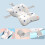 Baby Bath Suspension Pad - Soft, Quick-Dry, Adjustable, Lightweight White 3
