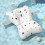 Baby Bath Suspension Pad - Soft, Quick-Dry, Adjustable, Lightweight White 5