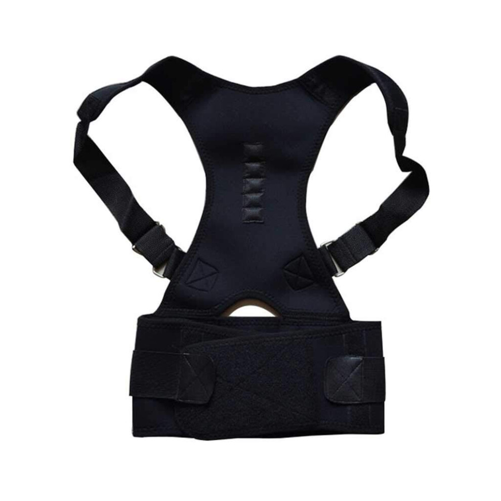 Posture Corrector Back Brace with Magnetic Lumbar Support for Teens Shoulder Alignment
