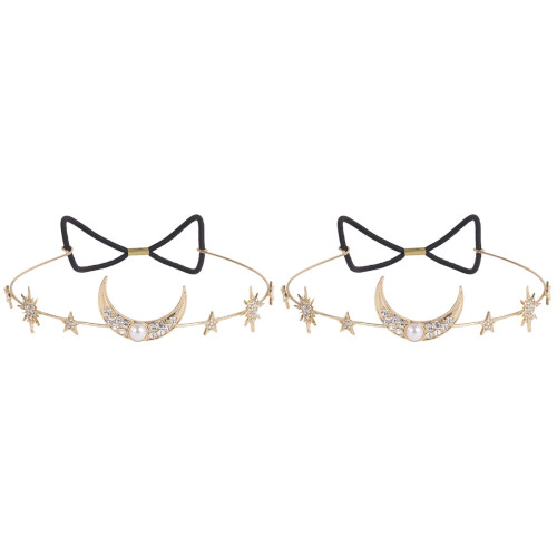 2Ud Tiara Multicolor Rhinestone Para Bodas 1