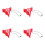 4Pièces Correcteur Nock Pla Alignement Sport Portable 6