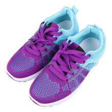 Scarpe da ginnastica leggere e traspiranti per il corsa, viola, numero 38