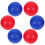 24Pièces Balles Petites PU Souples, Remplacement Pour Jeu Paddle 2