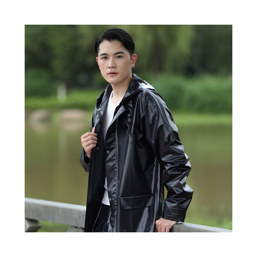 Waterproof Split Rain Suit For Cycling Men Women Black L Outdoor Waterproof Raincoat Set 8481374281806