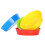 Easy-Clean 4pcs Plastic Paint Palettes Ideal for Student Art Projects 12