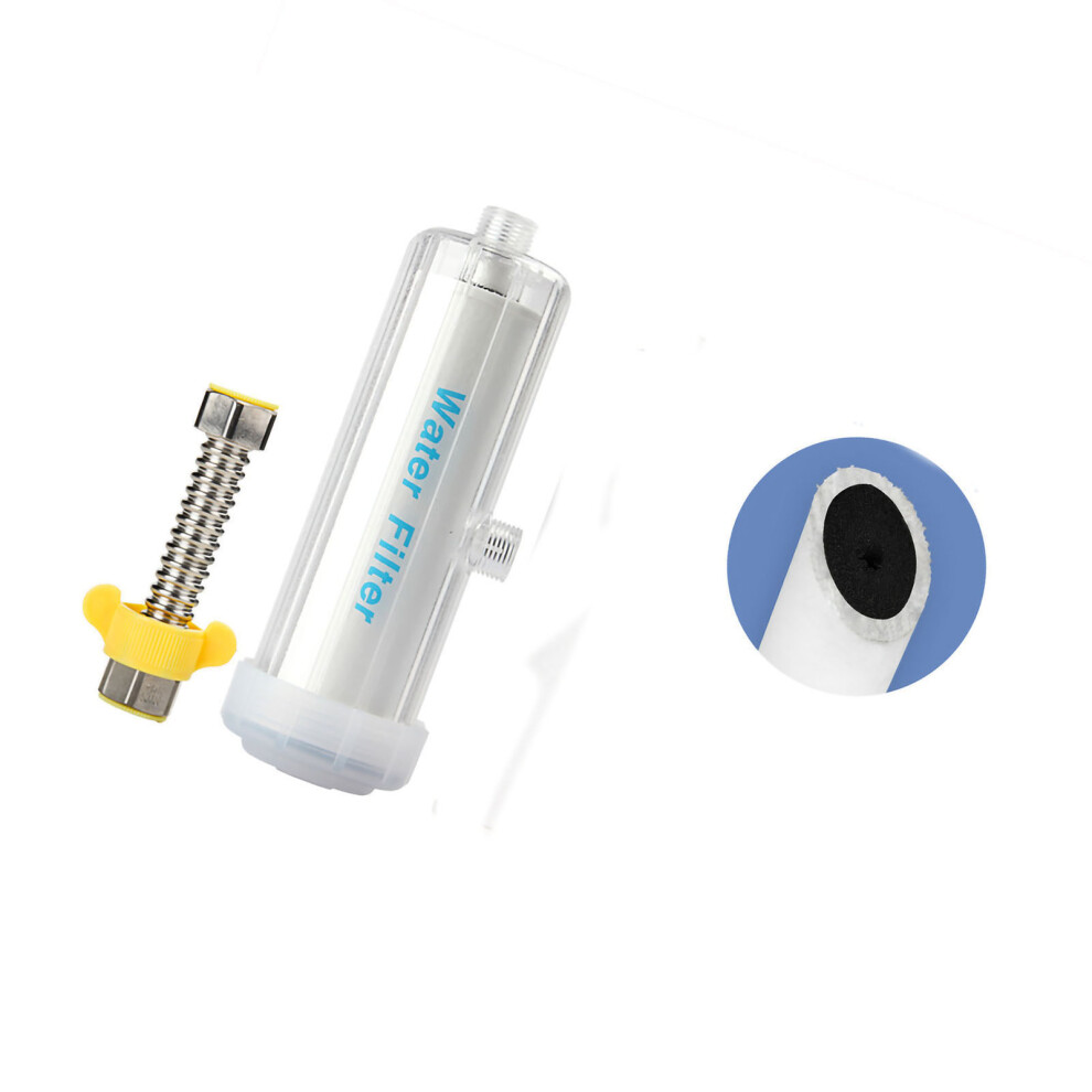 Shower Water Filter With Activated Carbon For Healthy Skin, Plastic & Stainless Steel, 630G 4401374283789