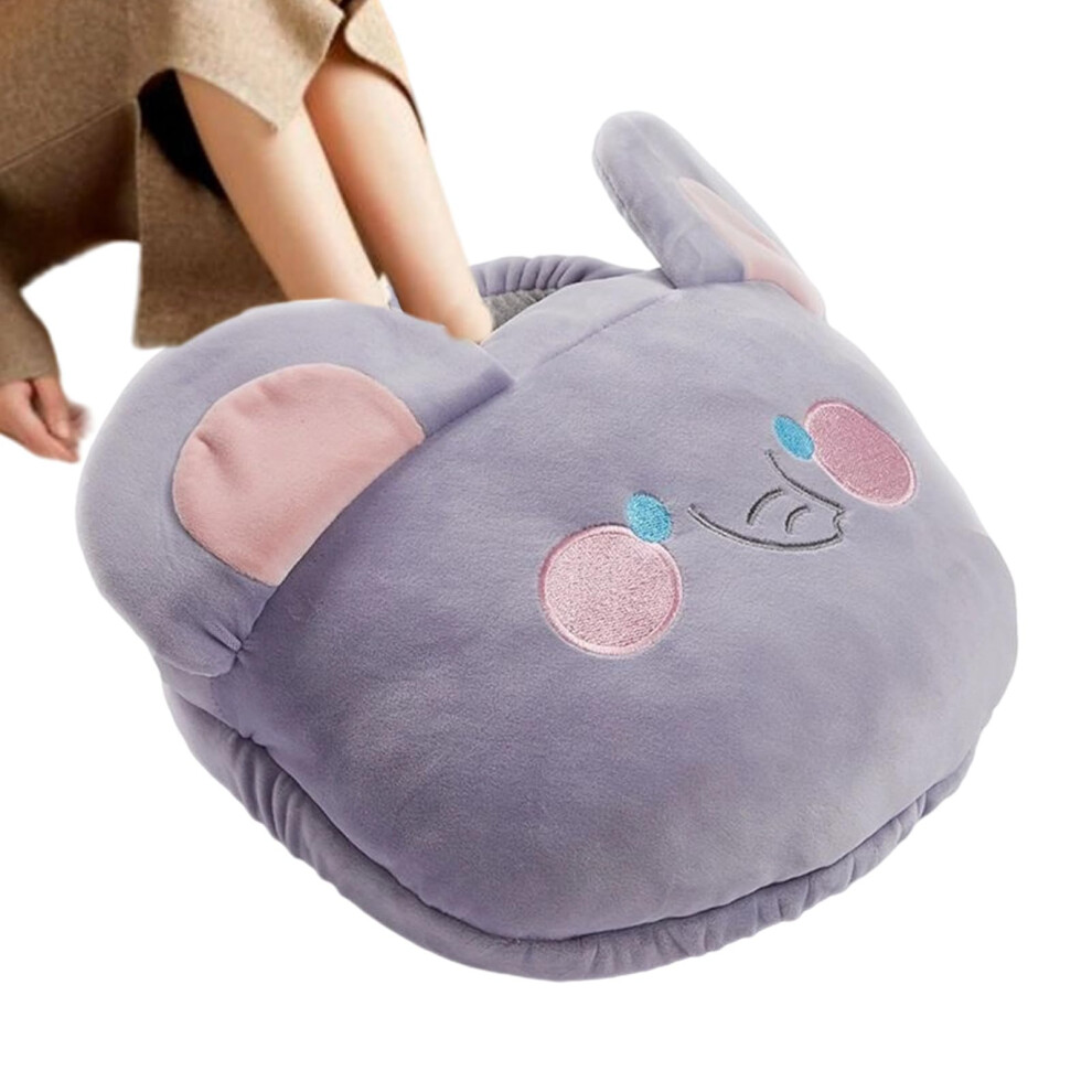 Foot Warmer Electric Foot Warmer Pad, Under Desk Heating, Elephant Cartoon Design, Bedroom Dorm Office Use
