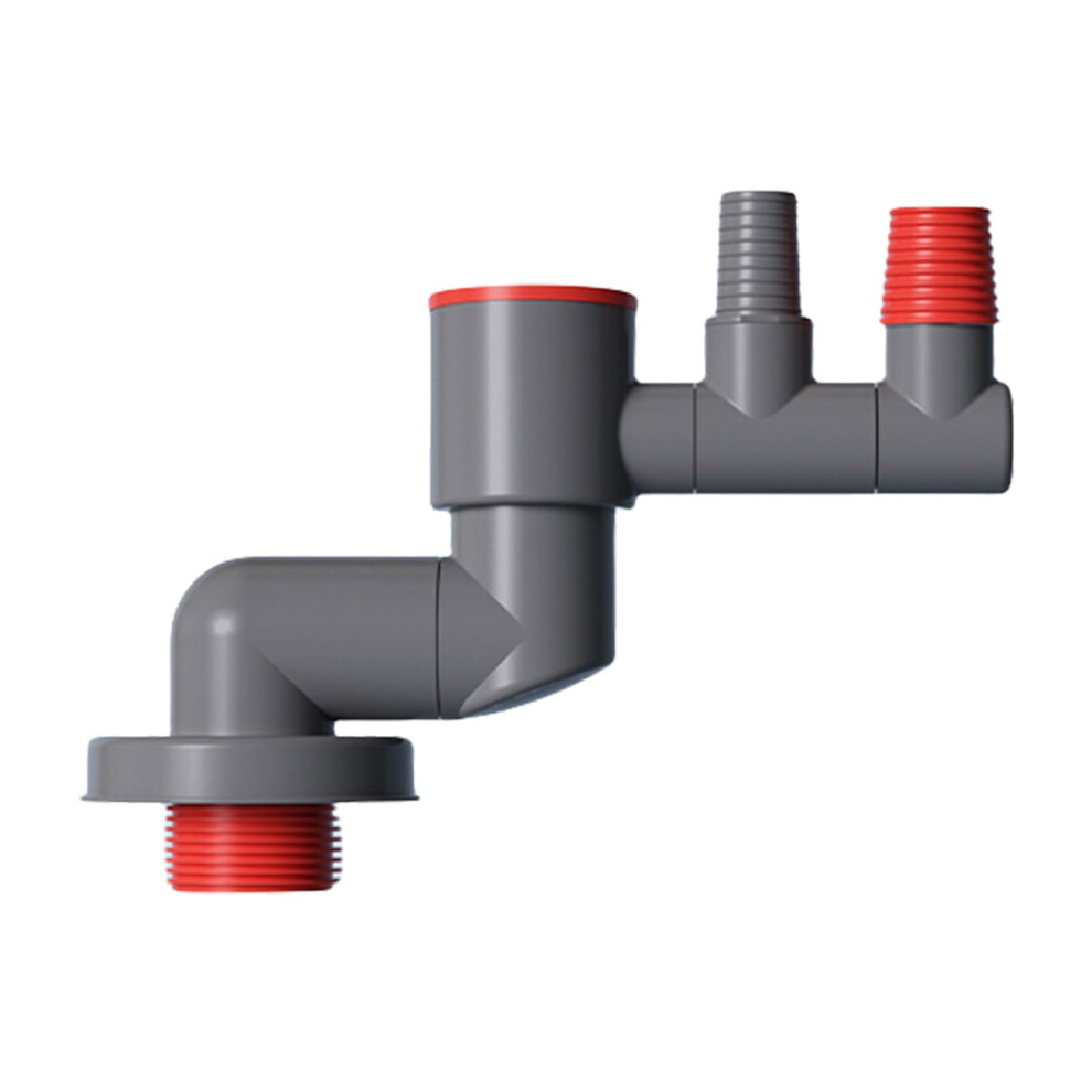 Pipe Drainpipe Connector Overflows Water Drain Pipe Joint Basins Sewer Branch Connector Flexible Connection Device Kitchen Drainpipe Ref: 4600 9382693885234