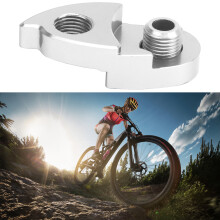 Aluminum Alloy Mountain Bike Rear Derailleur Hanger Extender Silver 4.5cm