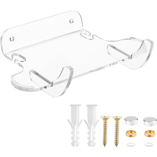 Acrylic Wall Mount for Speakers 2024 Model Transparent Horizontal Holder With Secure Positioning 1