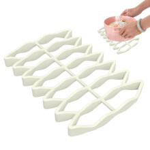 Silicone Roasting Rack for Oven Baking, Nonstick Heat Resistant Bake Rack for CrispAllSide Cooking