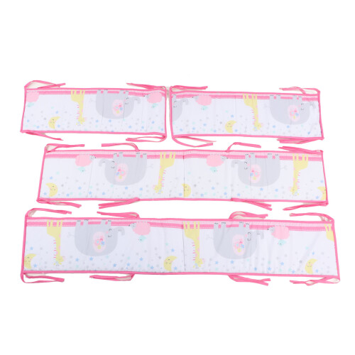 Secure Sleep Solution, Pastel Pattern Breathable Mesh Liner, Exquisite Prints For Decorative Appeal, Easy To Install Secure-Me System, Comfortable