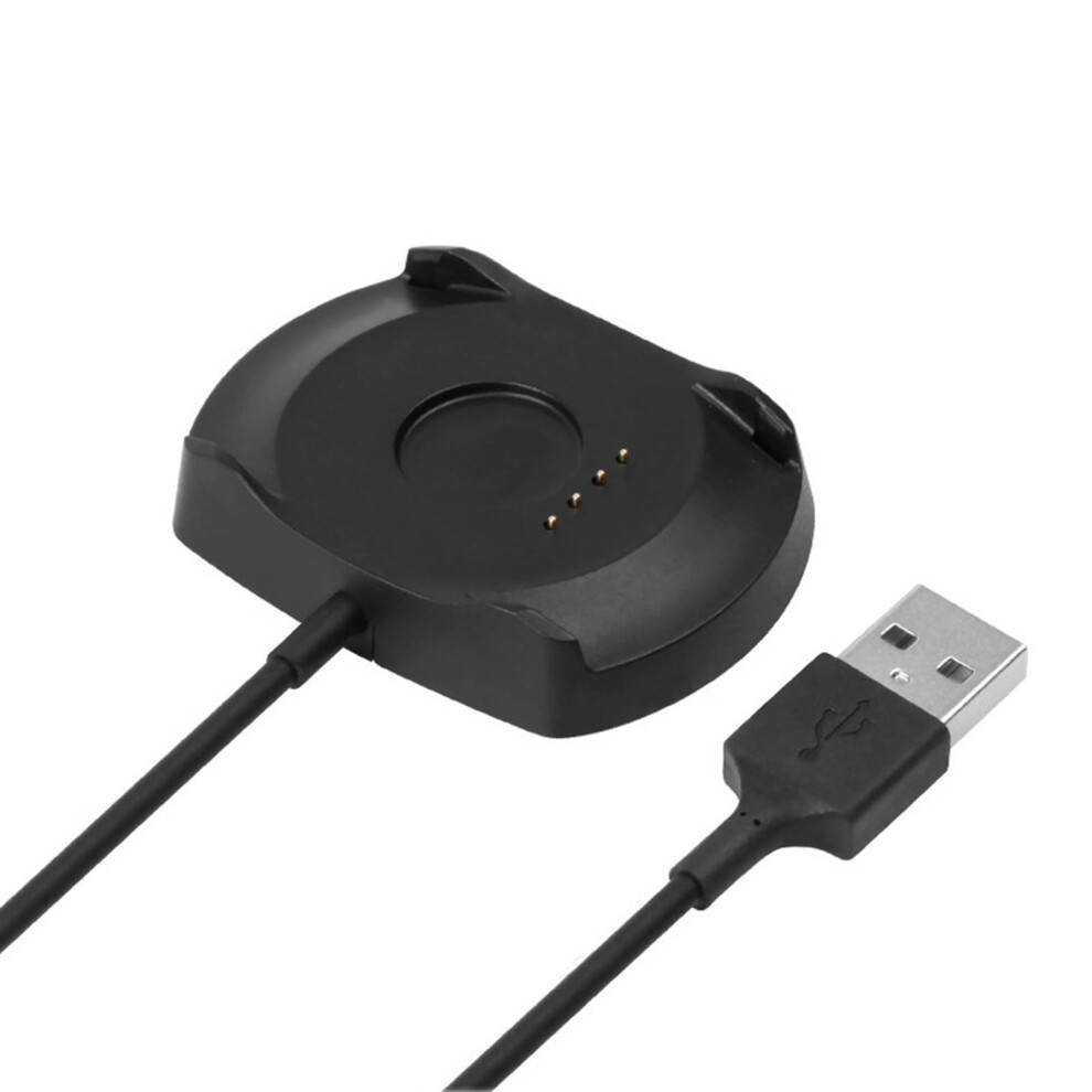 Plastic 1M Smart Watch Usb Charging Dock Charger Cradle For Huami Amazfit Stratos 2/2S Black 9426802684872