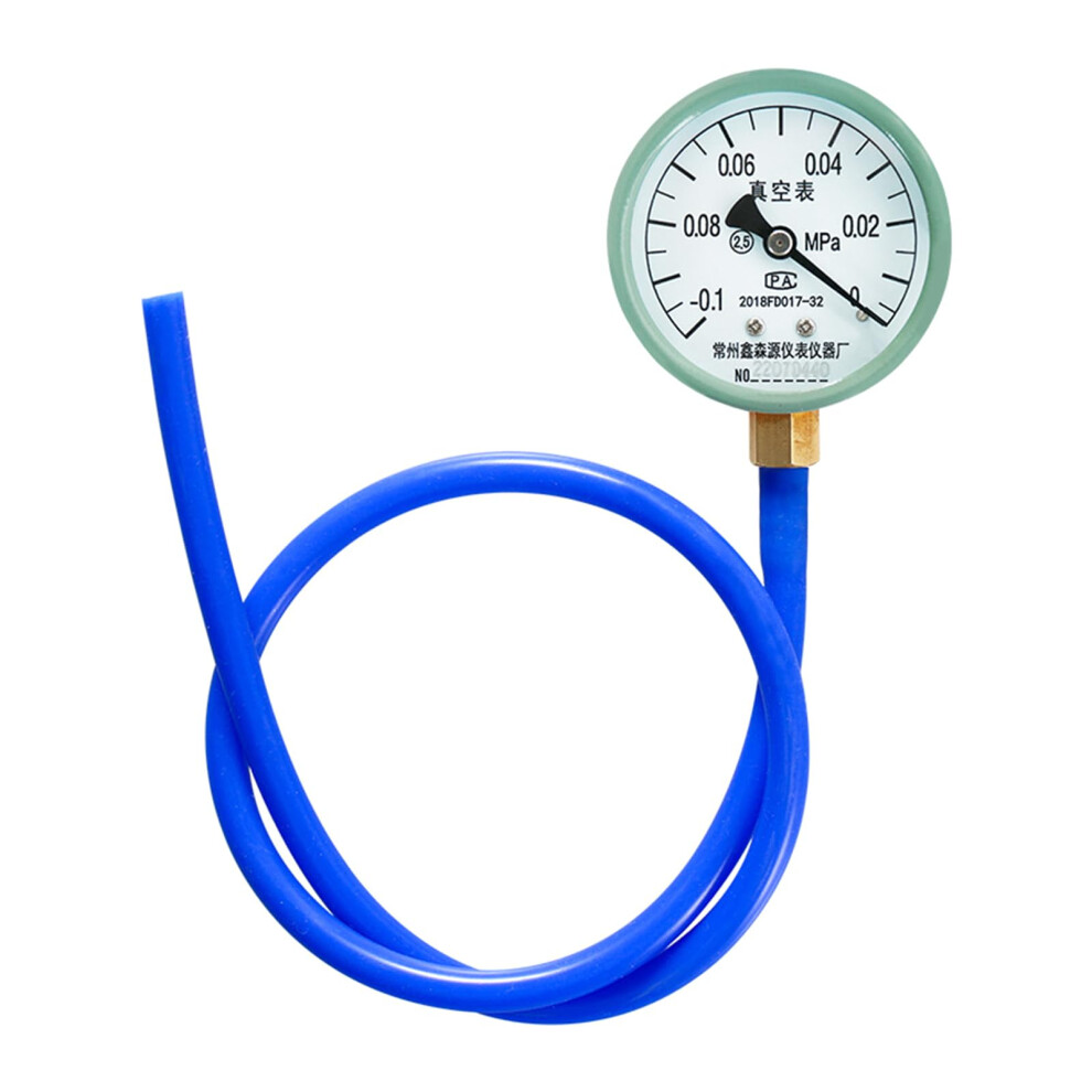Vacuum Pressure Gauge 0.1 To 0Mpa 60Mm Automotive Exhaust Backpressure Tester M14x1.5 Thread For Car Truck 9347817307658