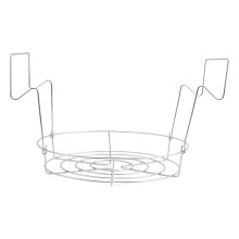 Rastrelliera per Conserve, Rastrelliera per Barattoli di Conserve, Rastrelliera un Vapore per Vaschette un Bagnomaria o un Pressione, Adatta per Tipi