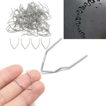 1200Pcs Hot Stapler Staples for Plastic Repair Melt Hot Welding Machine Welding Bumper Car Repair Tool,6 Types