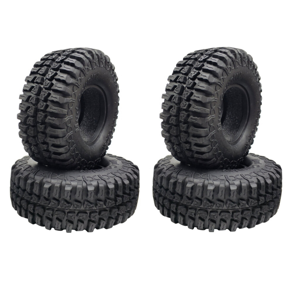 4Pcs 100Mm 1.9 Rubber Tires Tyres Wheel For 1/10 Rc Crawler Car Axial Scx10 90046 Axi03007 Trx4 D90 Cc01 6031854247154