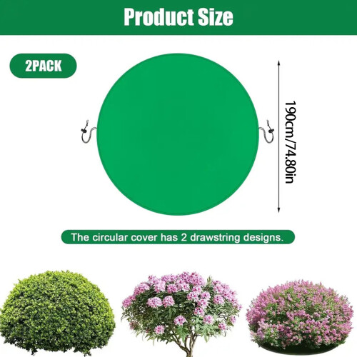 Permanent Not interlaced Plant Security Cover Offering-Green 2