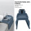 Blue Sofa Arm Cup Holder Tray: Ergonomic Design & Nonslip Support 3