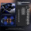 5-BüNde Auto Audio Equalizer, Einstellbarer 7 Band EQ Auto VerstäRker Grafik Equalizer mit CD/AUX Eingangs  Schalter, Schwarz 7