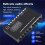 5-BüNde Auto Audio Equalizer, Einstellbarer 7 Band EQ Auto VerstäRker Grafik Equalizer mit CD/AUX Eingangs  Schalter, Schwarz 6