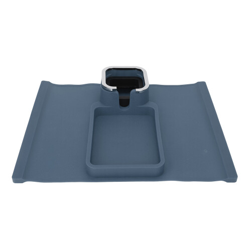Blue Sofa Arm Cup Holder Tray: Ergonomic Design & Nonslip Support 1
