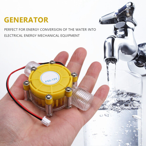 10W Water Flow Pump   Generator Turbine Flow Hydraulic Conversion 12V 2
