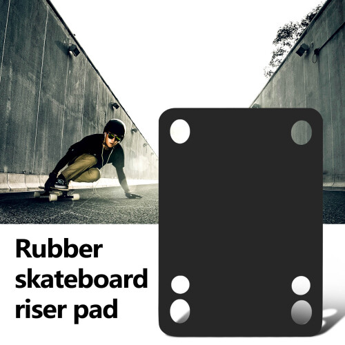 Elevador de Skate de Borracha 1/8 3Mm Pacote de 2 2