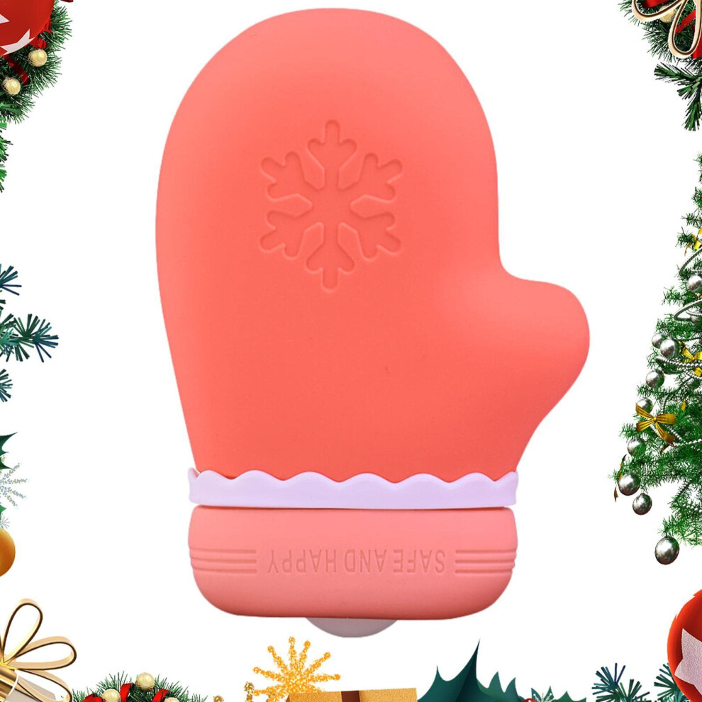 Hot Water Bottle Gloves, Gloves Shaped Bottle For Warmth And Cold Therapy, Relieves Muscle Aches, Christmas Style