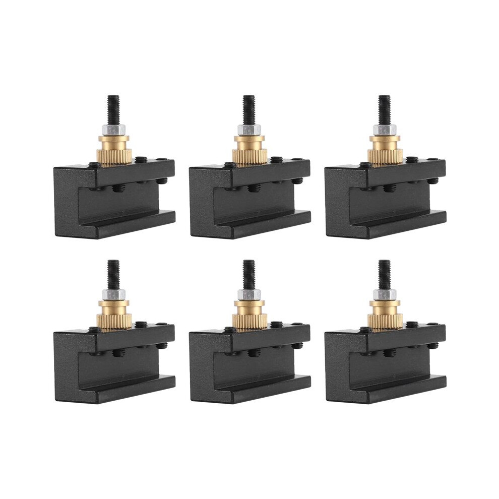 6Pcs Tooling Package Lathe Quick Change Tool Post & Holders Multifid Tool Holder 6033515888294