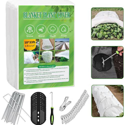 Quick Setups Überwinterungsdecke für Topfpflanzen und-3 mal 6 2