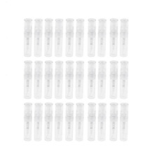 30 Piezas Botella de PláStico de Atomizador Transparente de 2 Ml Botella de Muestra VacíA de Perfume Desechable en Aerosol para Fiesta de Viaje