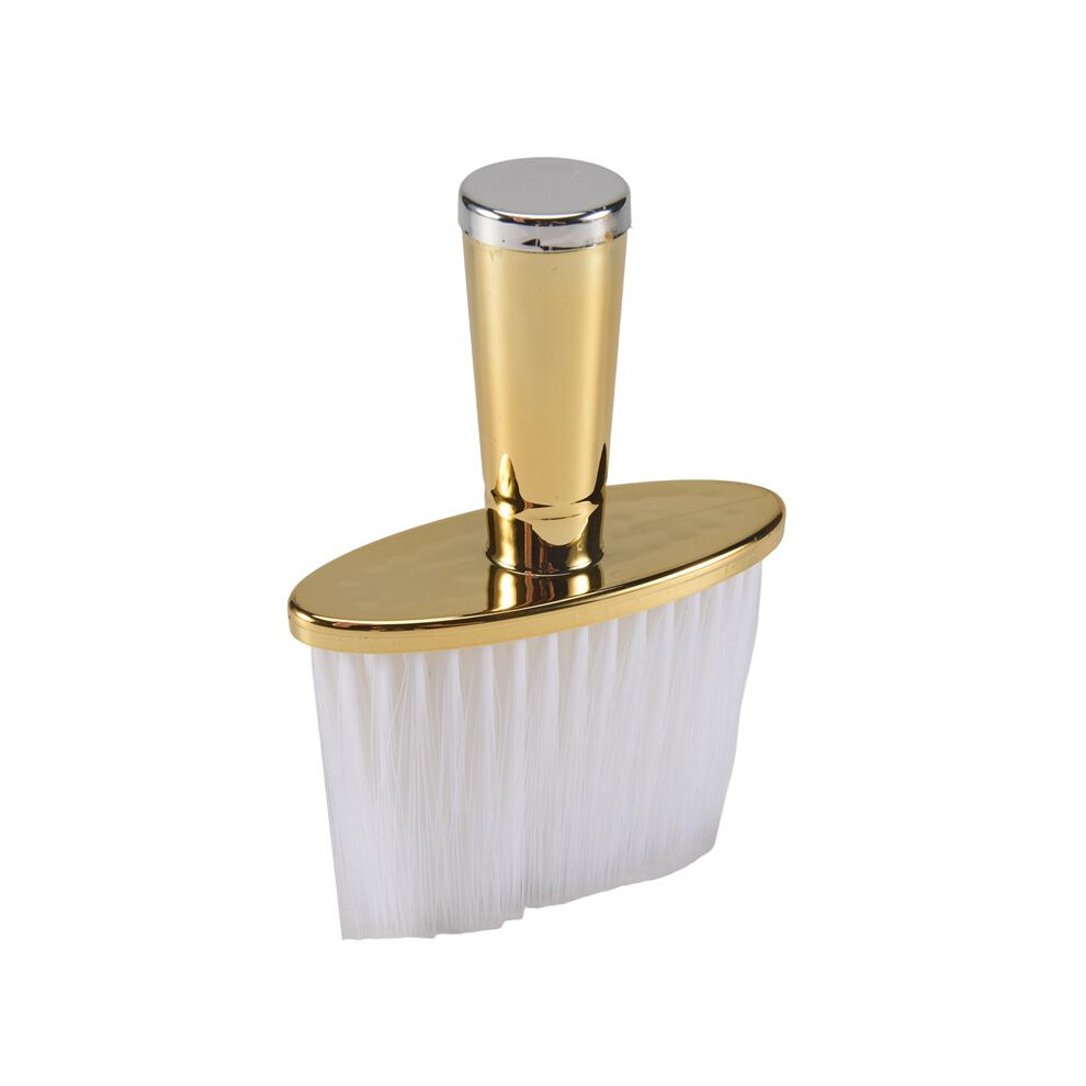 Barber NeCk Duster Cleaning Face Hair Brush for Hair Cutting SweePing Brushes Cleaner Barber AccESSories Tool Gold