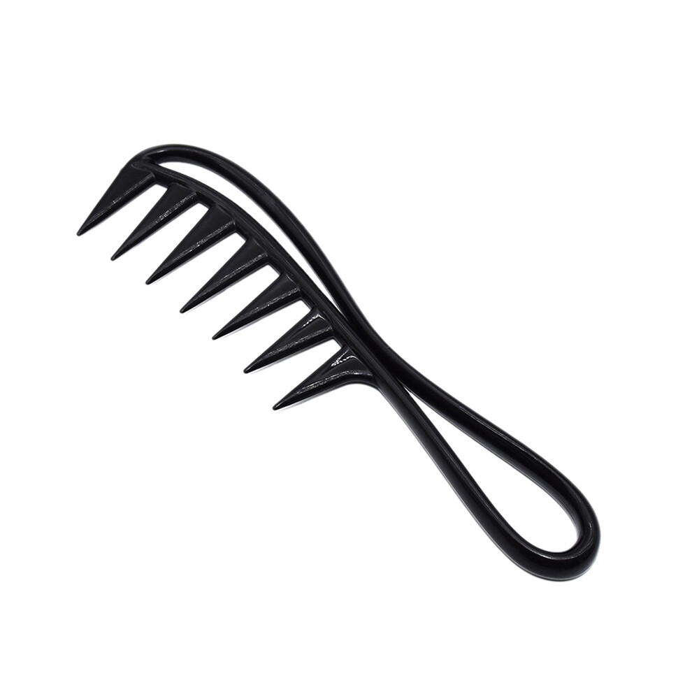 Wide Tooth  Plastic Comb Detangler Curly Hair Salon Hairdressing Comb Massage for Hair Styling Tool for Curl Hair