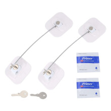 KüHlschrank Schloss, KüHlschrank Schloss mit SchlüSsel für Erwachsene, KüHlschrank Schloss, Schrank TüR (Weiß 2 Pack)