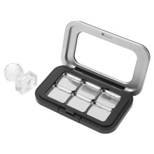 1Set Magnetische Makeup-Palette Leer Kunststoff Aufbewahrung Bunt