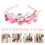 Stirnband Komfortabel Rosa 7