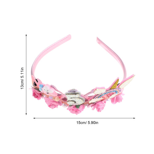 Stirnband Komfortabel Rosa 1