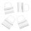 4Pcs Transparent Bottom Rail Pull Handles for Cordless Window Blinds 9