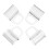 4Pcs Transparent Bottom Rail Pull Handles for Cordless Window Blinds 10