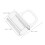4Pcs Transparent Bottom Rail Pull Handles for Cordless Window Blinds 3