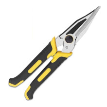 9-Inch Heavy Duty Scissors, Multifunction Shears for Cutting Cable Wires, Cardboard, Vinyl Siding, Straight Snips