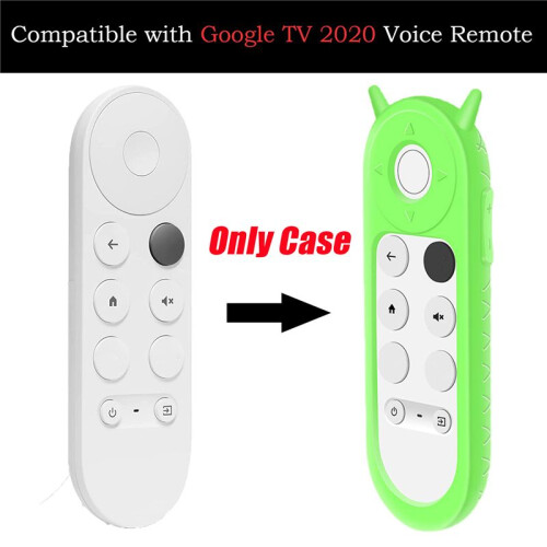 Silicone Cover for  Chromecast 2020 Remote Control Antislip Antifall Remote Control Case B