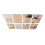 Handmontiertes Modell 3D-Holzpuzzle Buchecke 7