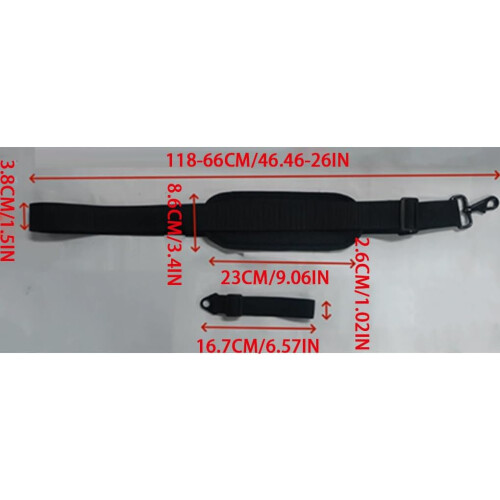 Comfortable Belt Black Trimmer Shoulder Strap Long Carrier For Garden Blowers String Durable 1