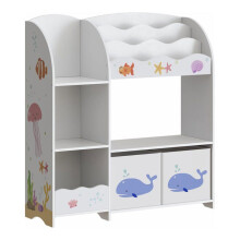 Tijdloos design wandrek woonkamer slaapkamer opbergmeubel voor kinderen met patroon 100 x 93 x