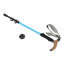 Sturdy Lightweight Hiking Pole Sky Blue with Mud Holder Included